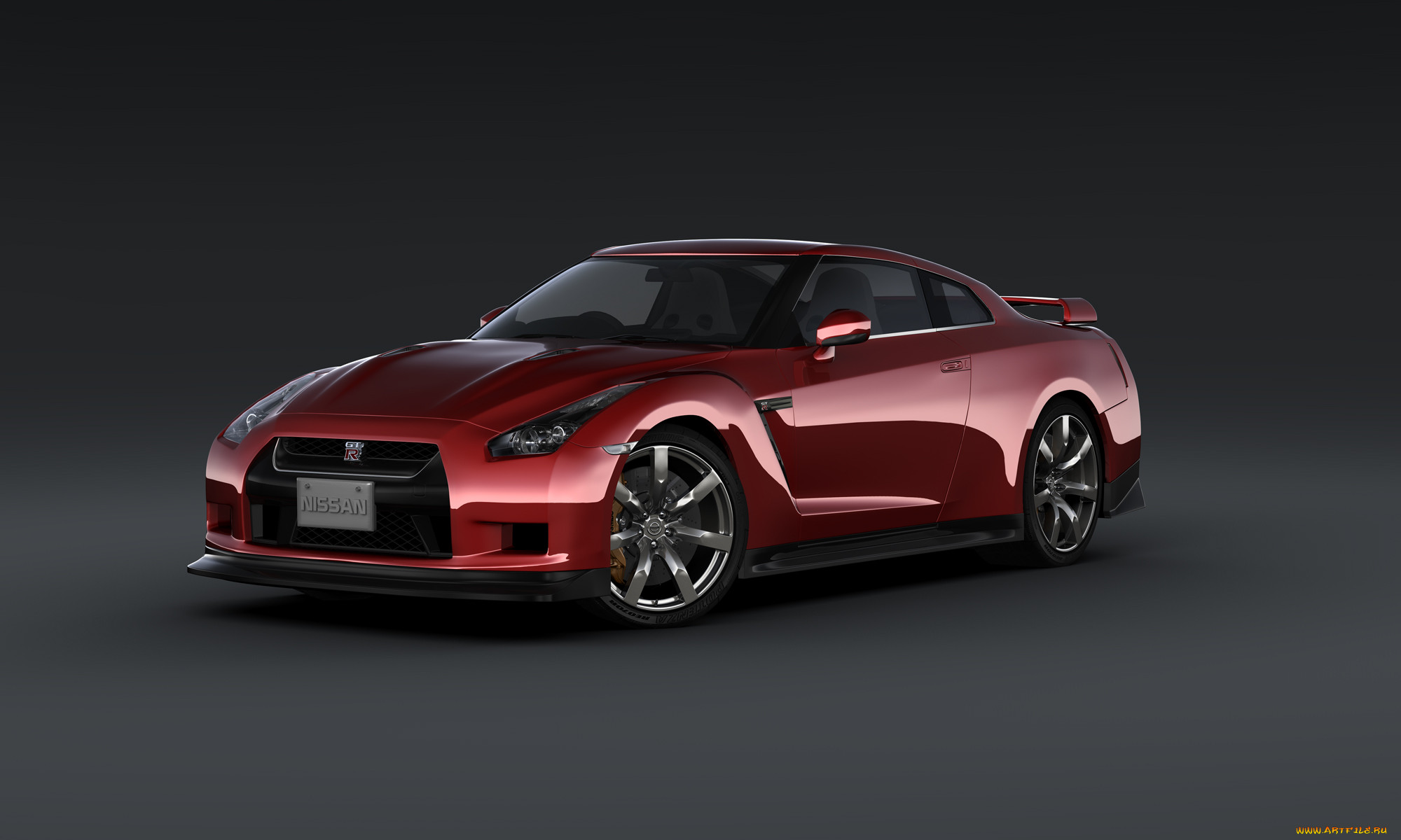, 3, front, nissan, gt-r